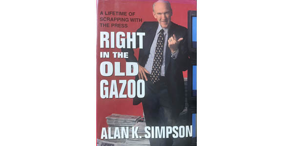 Alan K Simpson Book