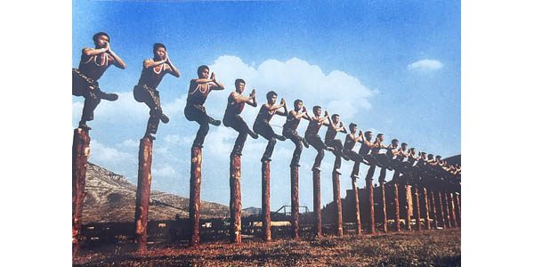 Men on Poles